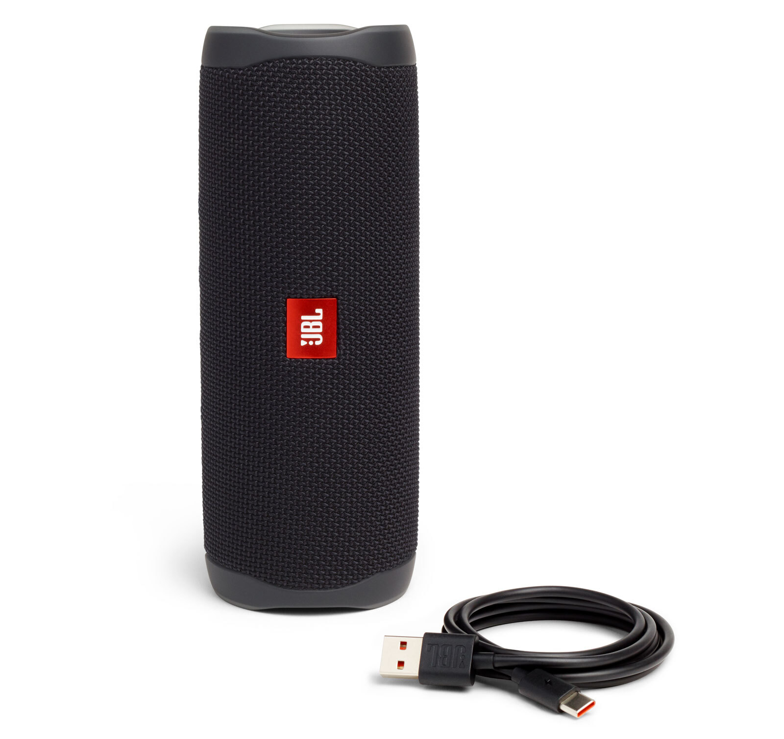 JBL Flip 5 Black Portable Bluetooth Speaker (Open Box) Damaged Box