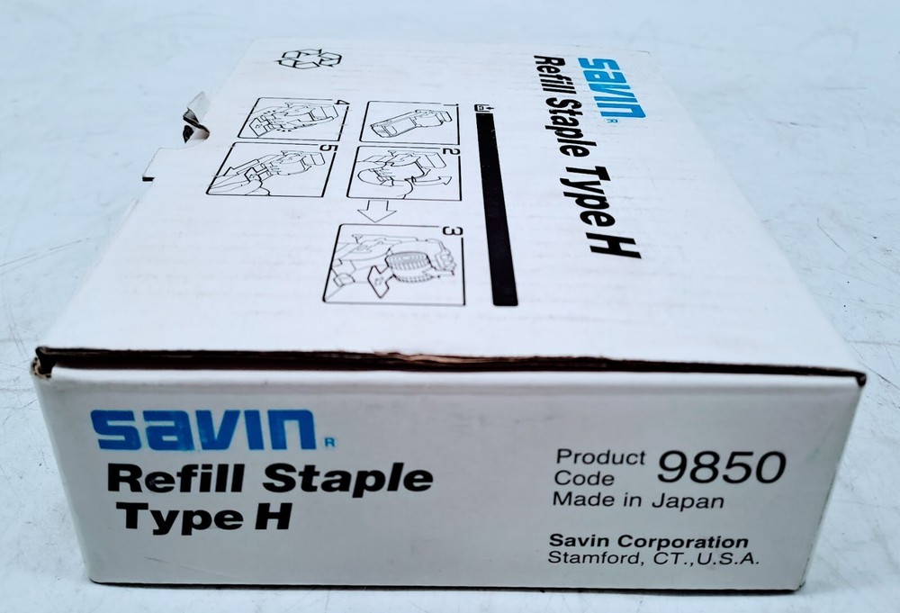 Savin refill staple type H 9850 /2-Pack