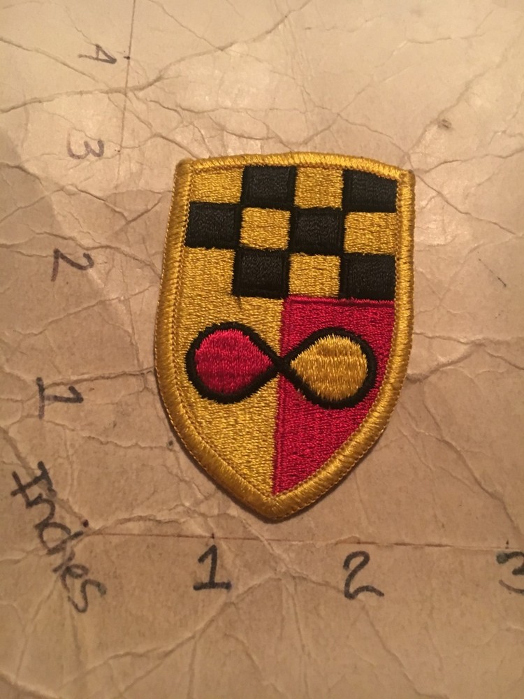 US Army Information & Data Systems Command m/e patch 10/12/25