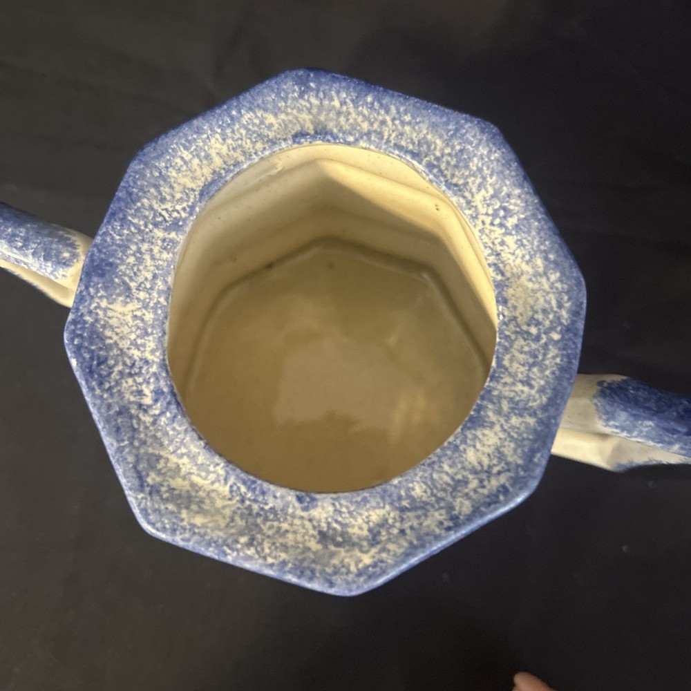 Antique Ironstone Spongeware