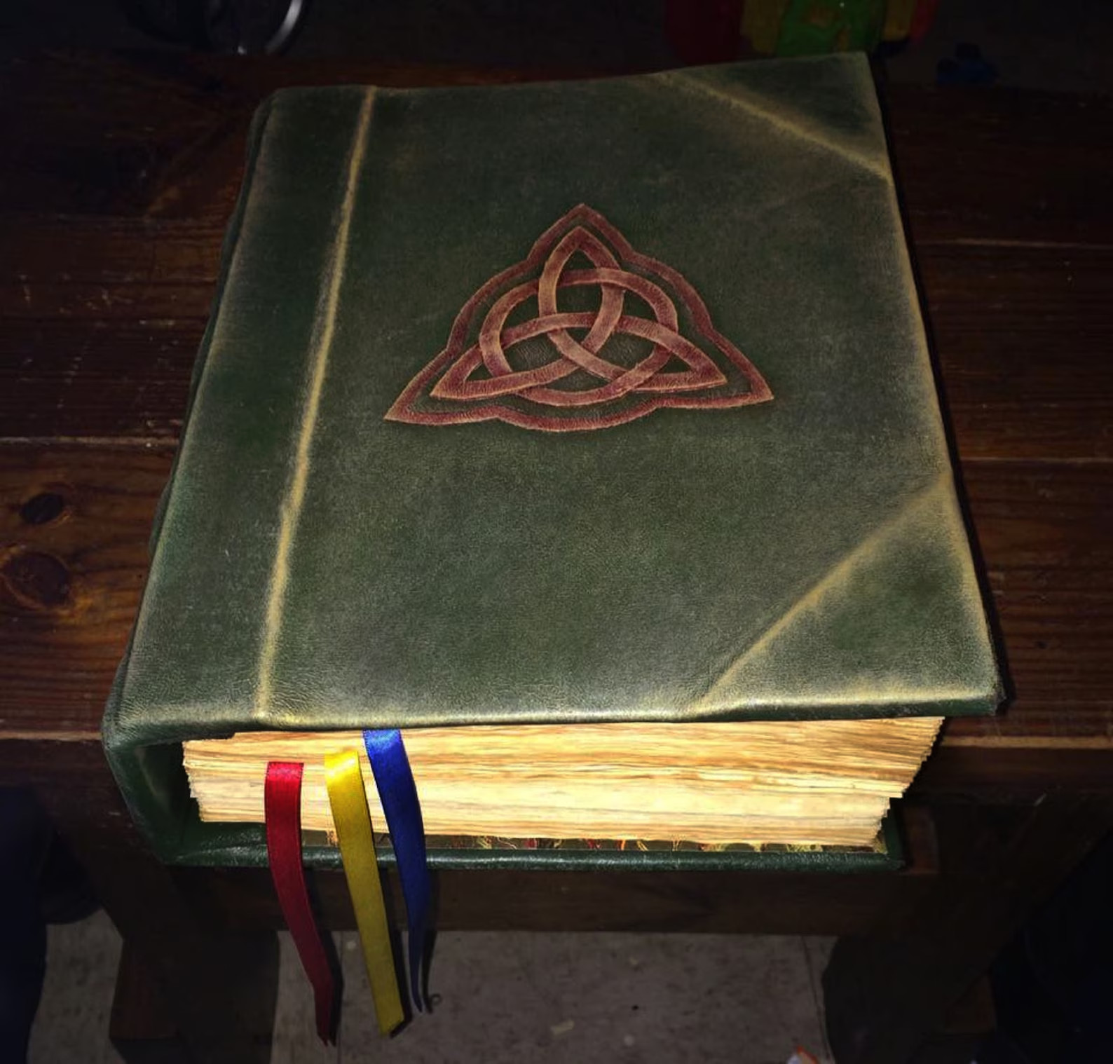 Charmed Inspired Book of Shadows FULL Replica 500 Aged Pages FREE U.S. SHIPPING