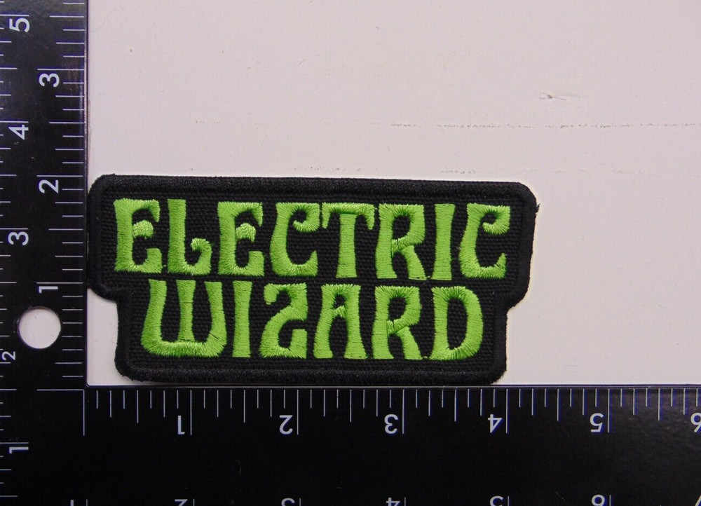 Electric Wizard Patch Iron on/Sew on Embroidered Patch High-Quality High on Fire