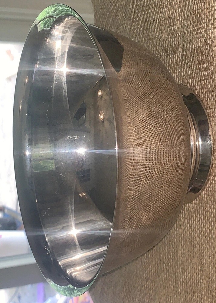 VTG ‘01 Heart O’ Dixie Triathlon Diver Revere Bowl Trophy 8.25”Diam Top 4.5”T