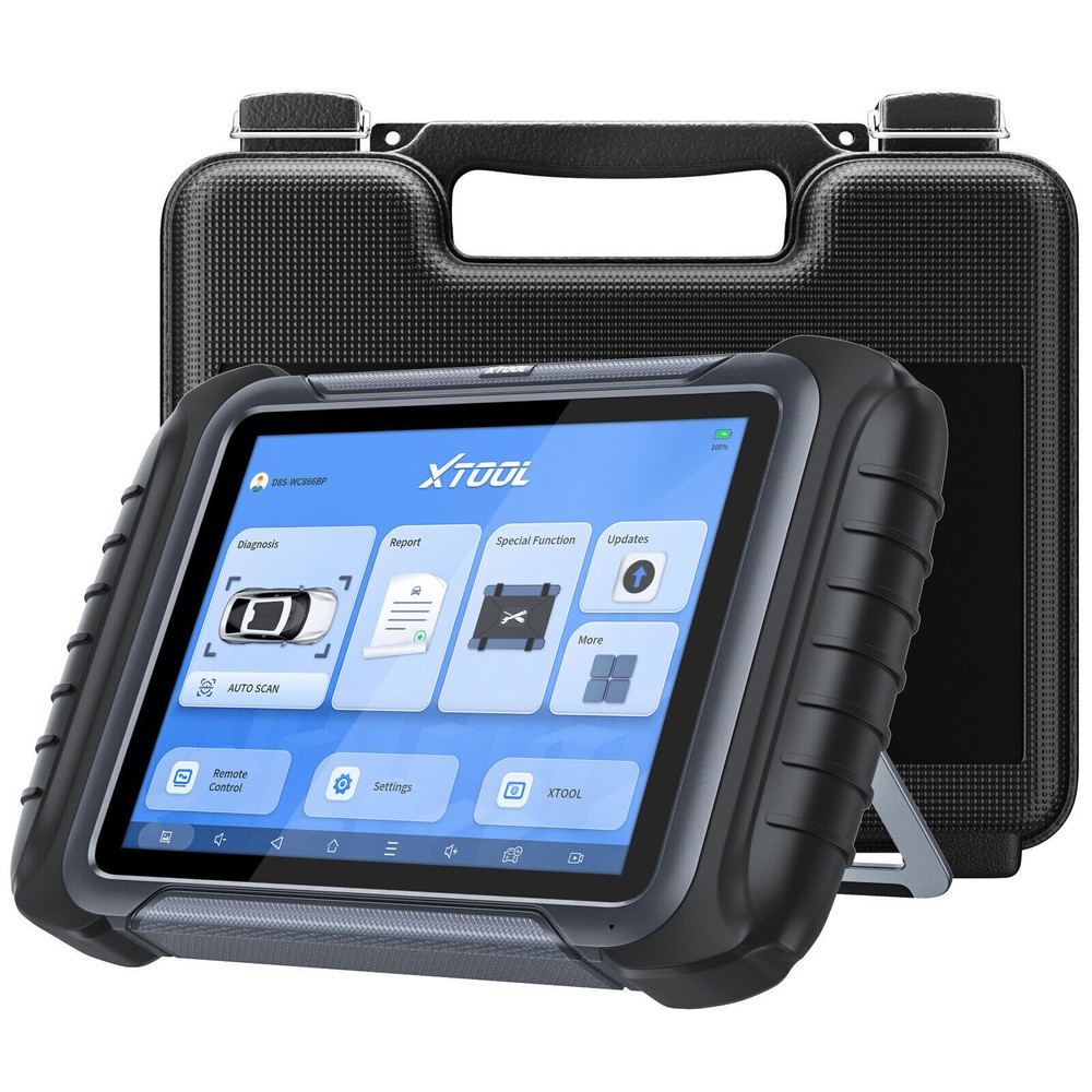 XTOOL USED D8S OBD2 All Systems Diagnostic Scanner Bidirectional Key E/CU Coding