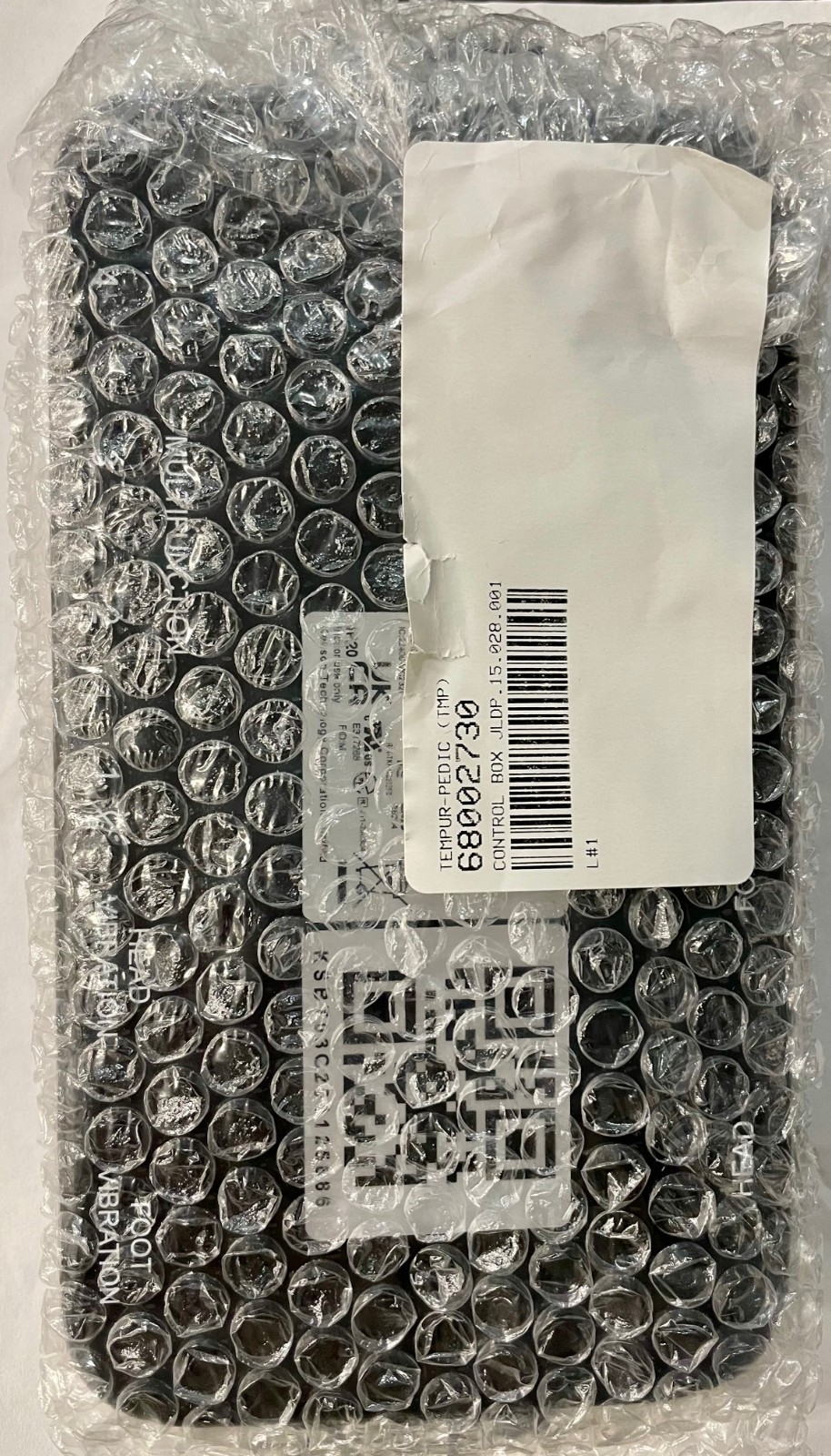 BRAND NEW OEM TEMPUR-PEDIC CONTROL BOX 68002730 CONTROL BOX ONLY