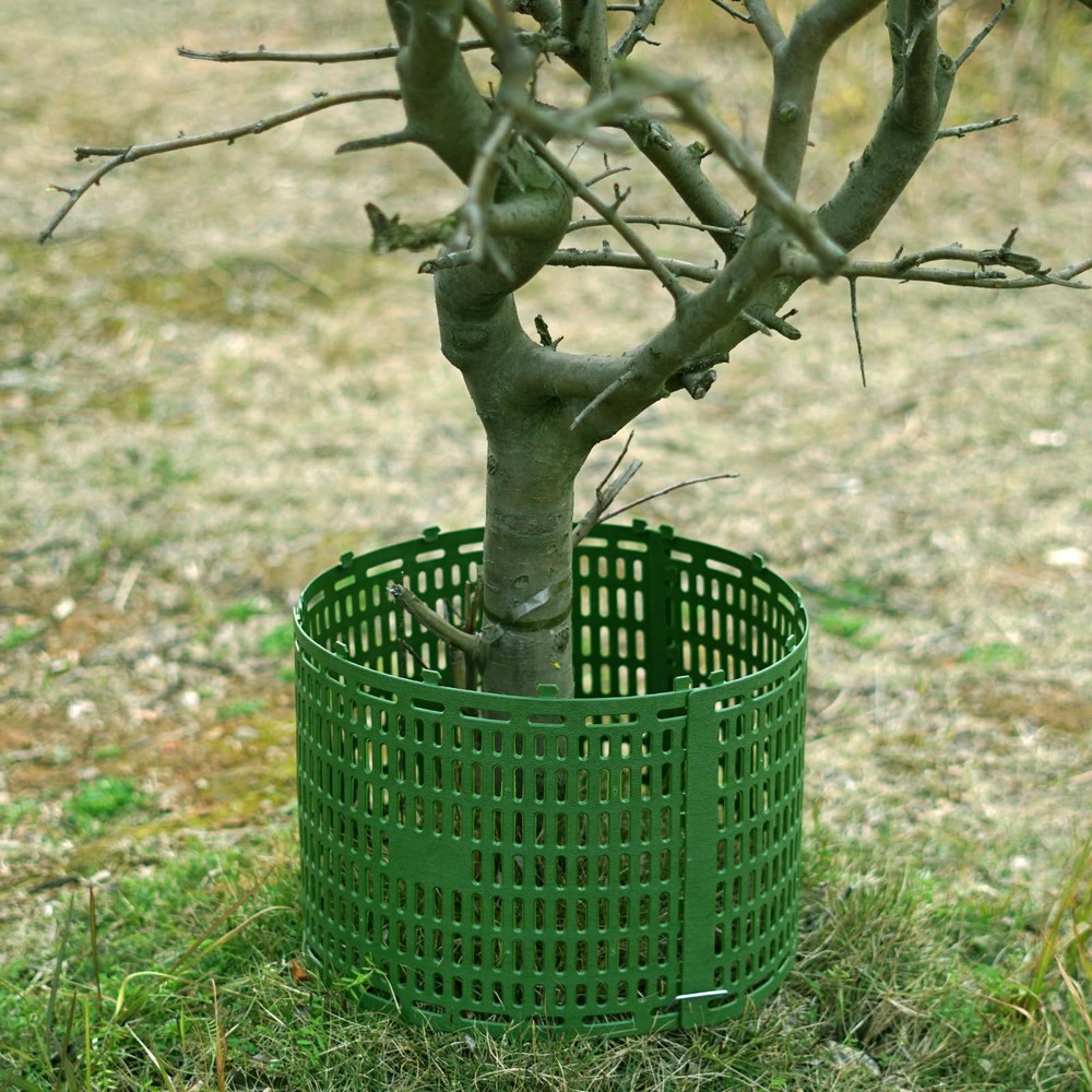 18pcs Tree Trunk Protector, Tree Guards Trunk Protector with Twist Ties, Resi...