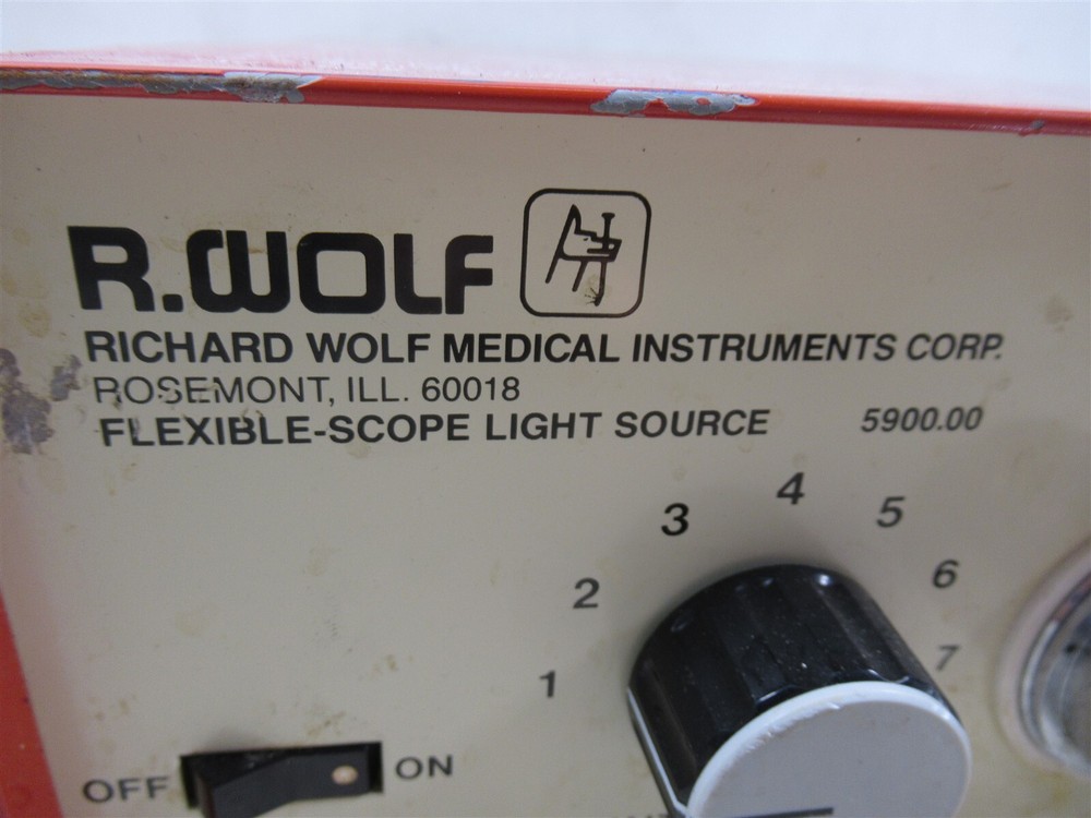 R. Wolf Flexible Scope Light Source 5900.00 Endoscopy Laproscopy