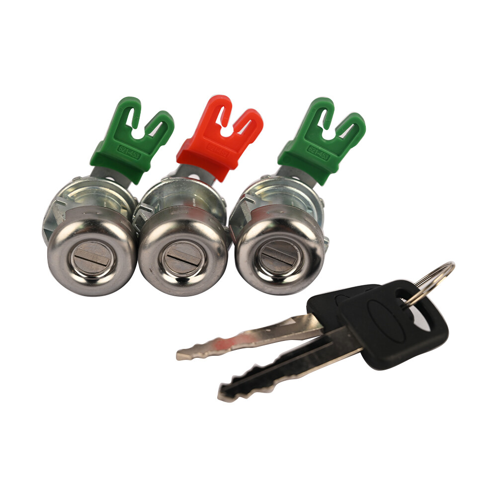 Tailgate & Ignition Door Lock Cylinder Set For Ford 1998-2007 F-250 F-350