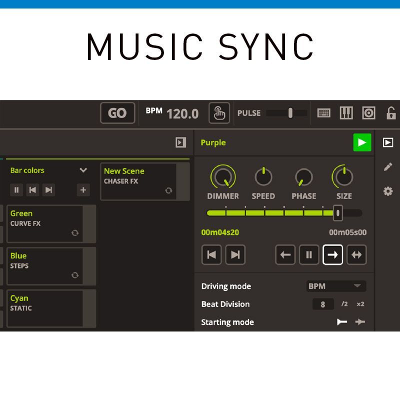 ADJ American DJ myDMX 5 Express DMX Lighting Control Software Module Interface f