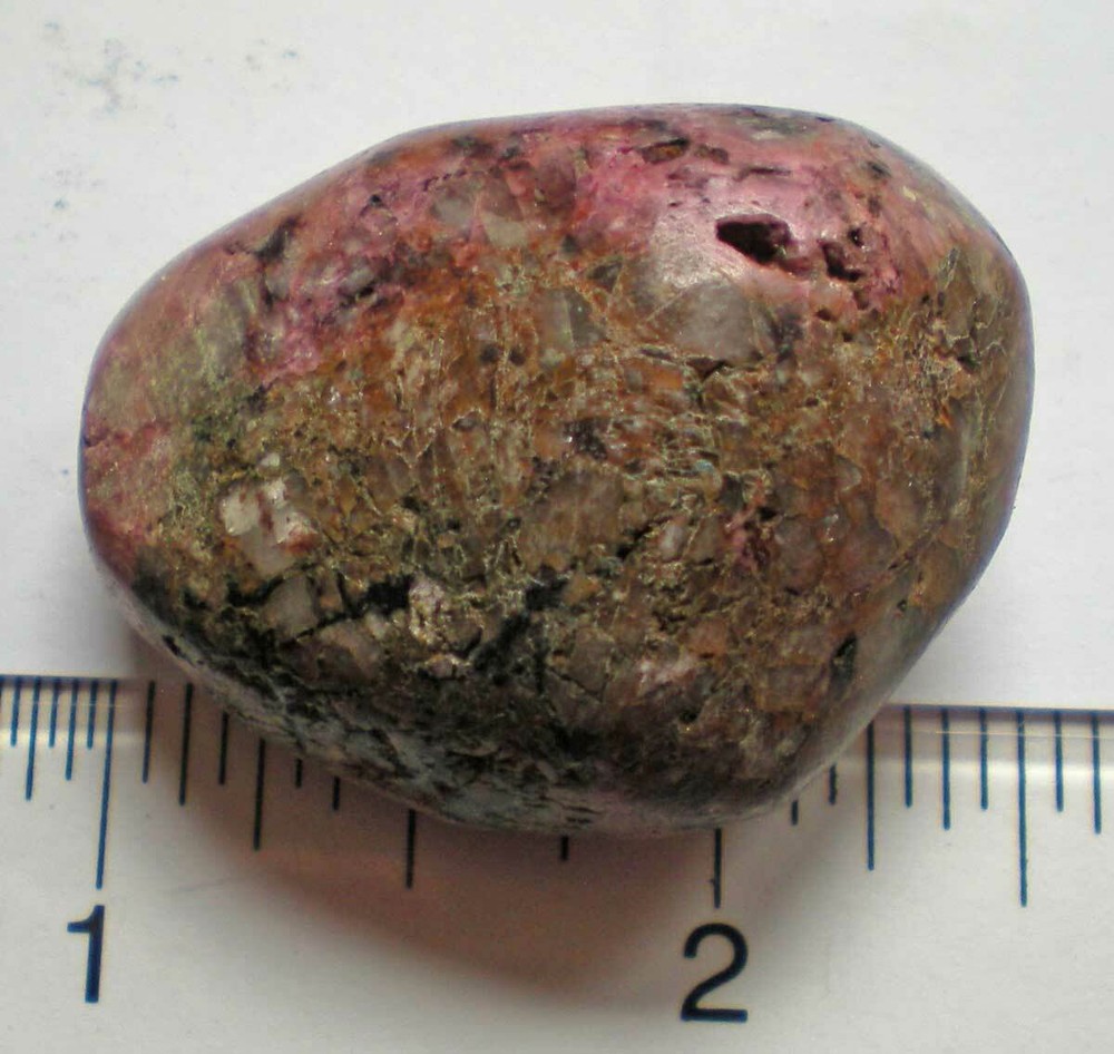 Cobaltocalcite Tumbled Stone, Congo r1077