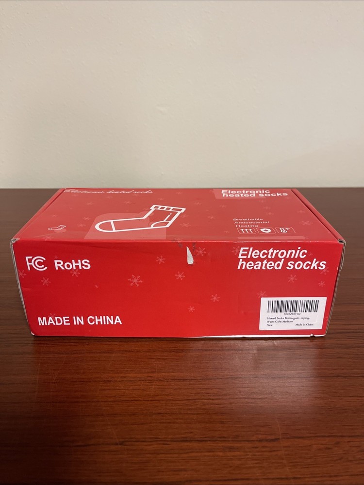 Electronic Heated Socks Rechargeable ( Medium)