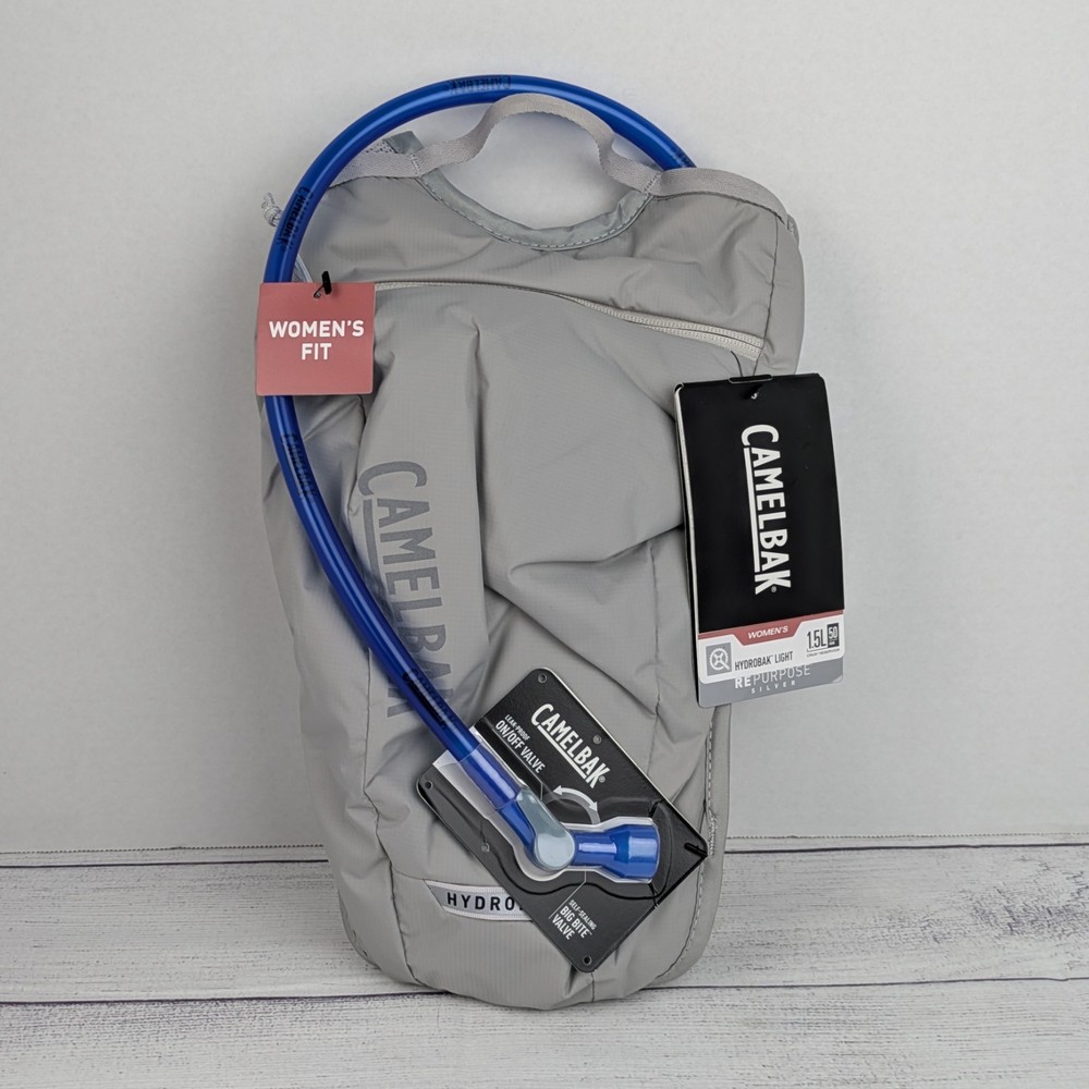 CamelBak Women's Hydrobak Light Bike Hydration Backpack 50oz Repurpose Silver