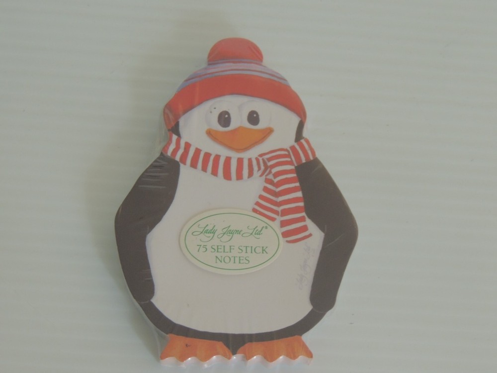 Lady Jayne Ltd. WINTER SNOWMAN Note 75 pc Sticky Notes CHRISTMAS