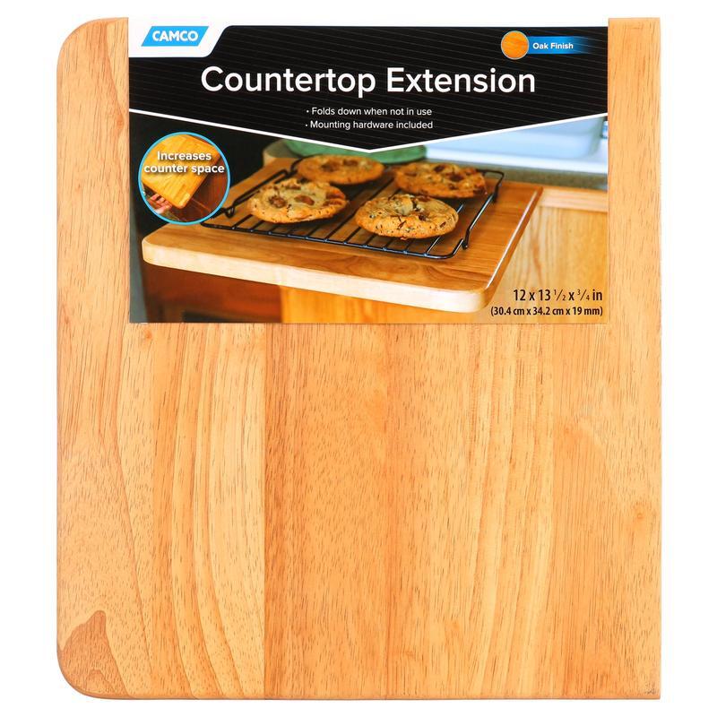 RV Countertop Extension Solid Oak Drop Leaf Hinge Easy Fold Mounting Hardware US