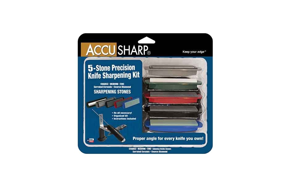 AccuSharp 5-Stone Precision Knife Sharpening Kit