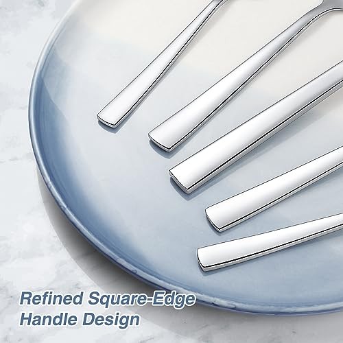 60 Piece Silverware Set For 12, Stainless Steel Flatware/Tableware Set Modern