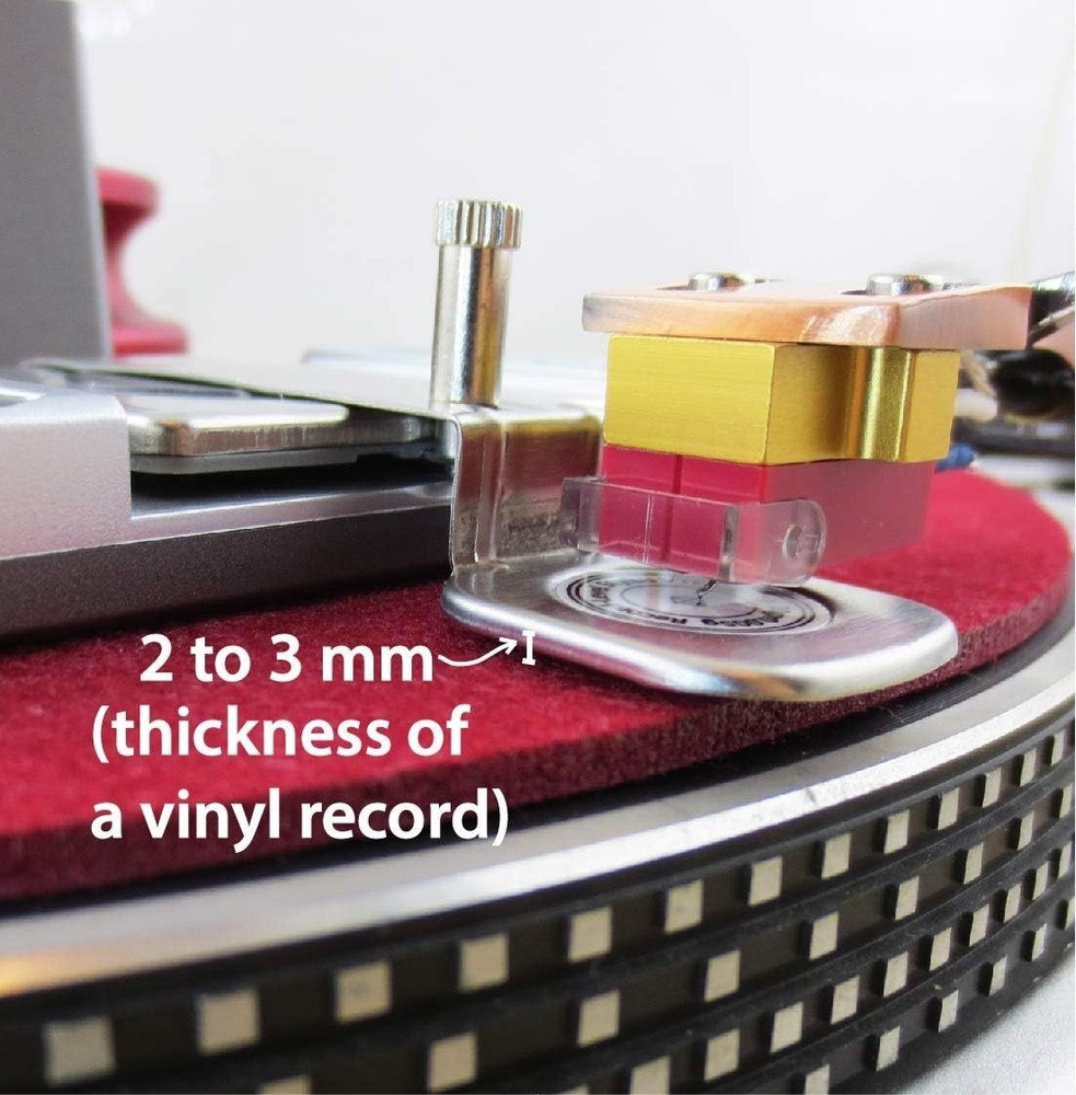 Riverstone Audio Precision Record Level Digital Turntable Stylus Force silver