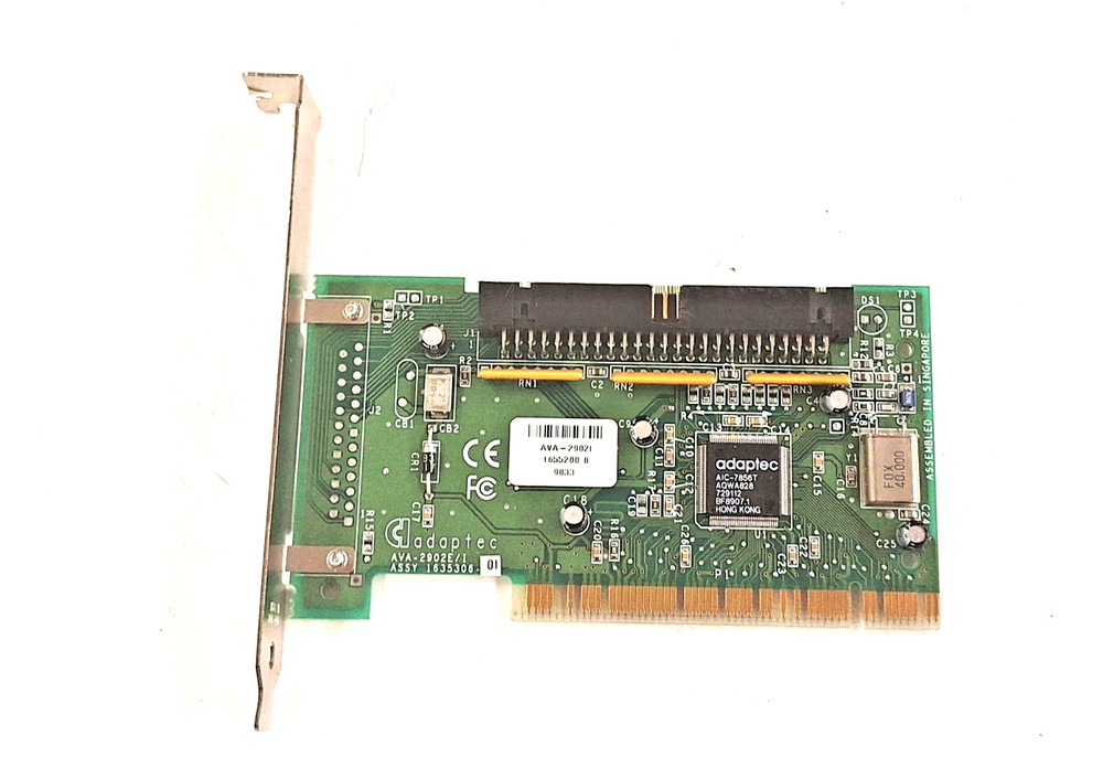 ADAPTEC AVA-2902E SCSI CONTROLLER CARD PCI
