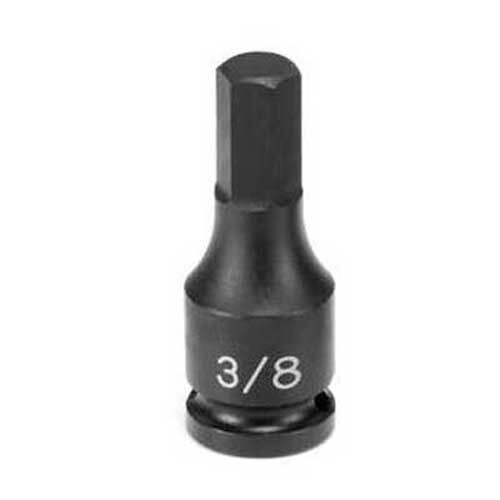 Grey Pneumatic 1908F 3/8" Drive x 1/4" Hex Driver Socket