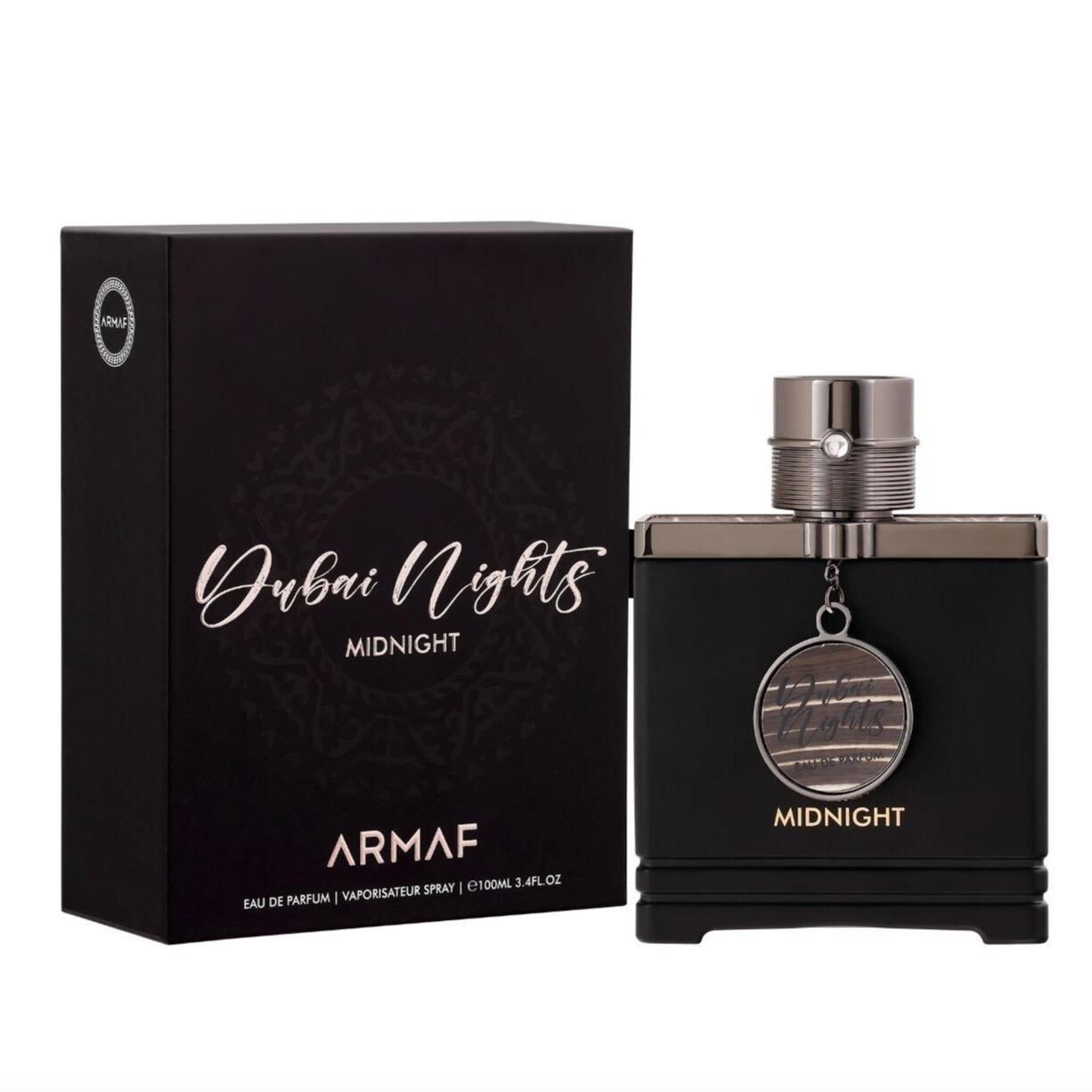 Armaf Dubai Nights Midnight Eau de Parfum Spray Unisex 3.4 Oz (100ml)