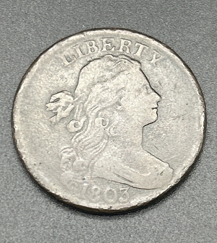 1803 Draped Bust Large Cent- Small Date, Large Fraction