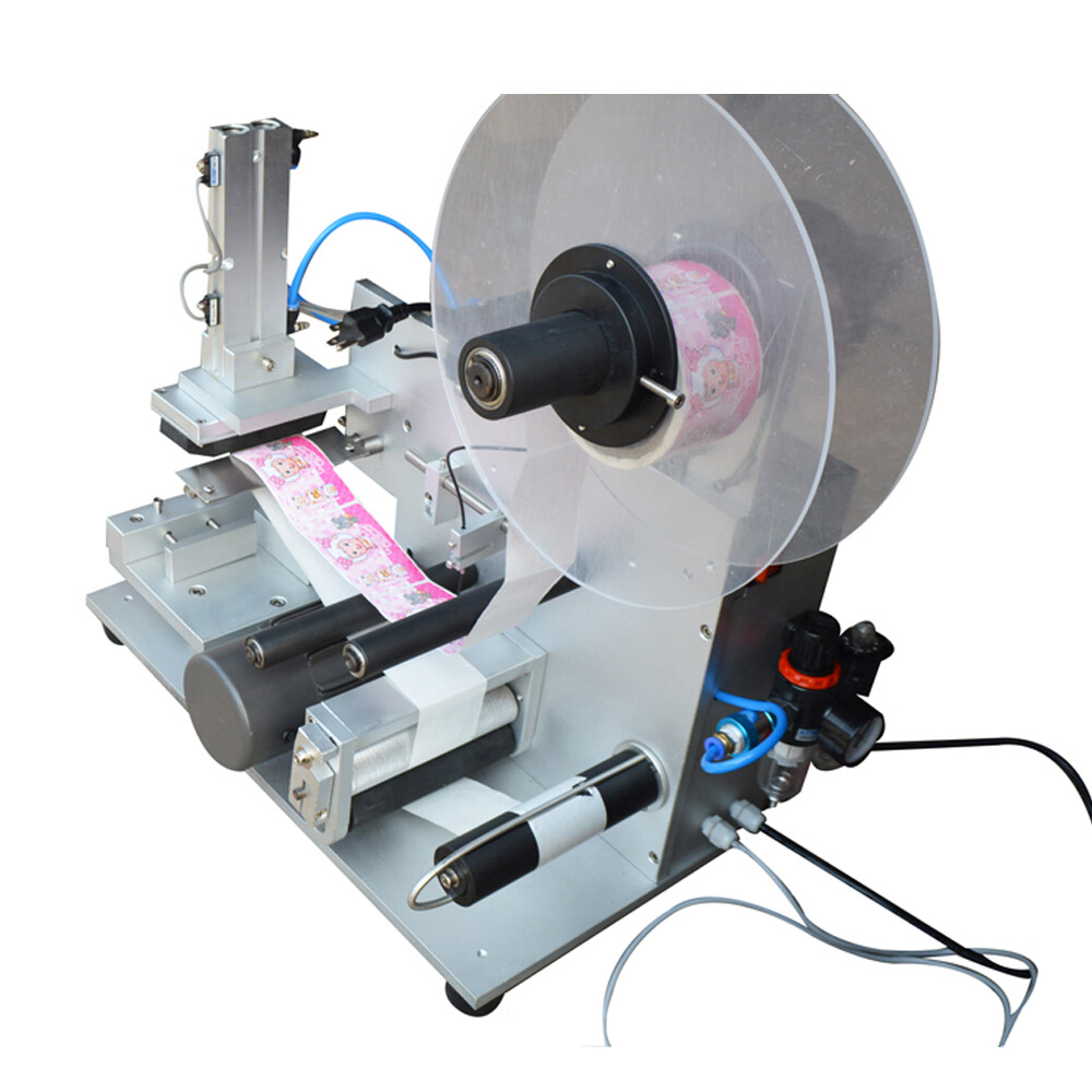 Semi-auto Flat Surface Labeler Labeling Machine for Flat Surface 40-60pcs/min