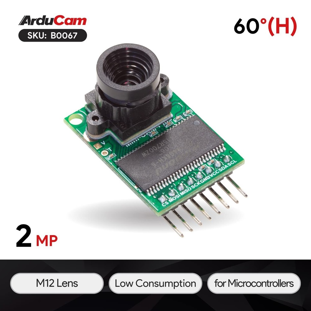 Arducam Mini Module Camera Shield with OV2640 2 Megapixels Lens Compatible wi...