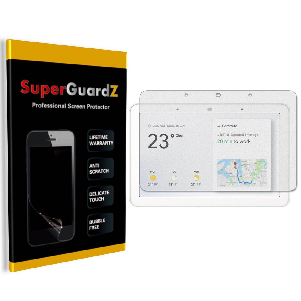 3X Clear Screen Protector Guard Shield For Google Nest Hub / Google Home Hub