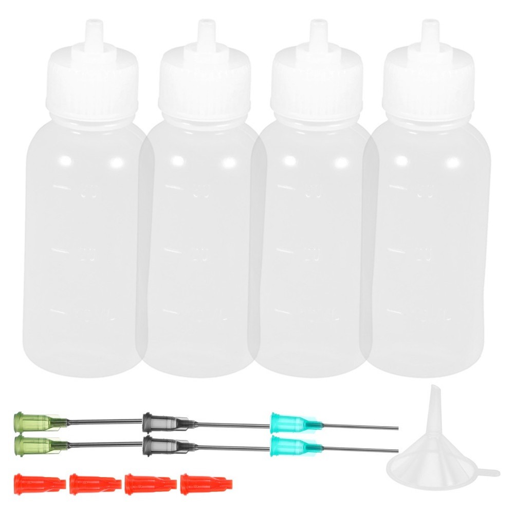 Needle Bottle Applicator Convenient Tip Empty Glue Bottles with Tips