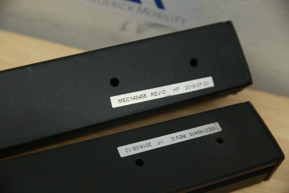 Quantum VERSION 2 Flip-Up Armrests Frame Rail for Power Chairs - TB3 Arm Bracket