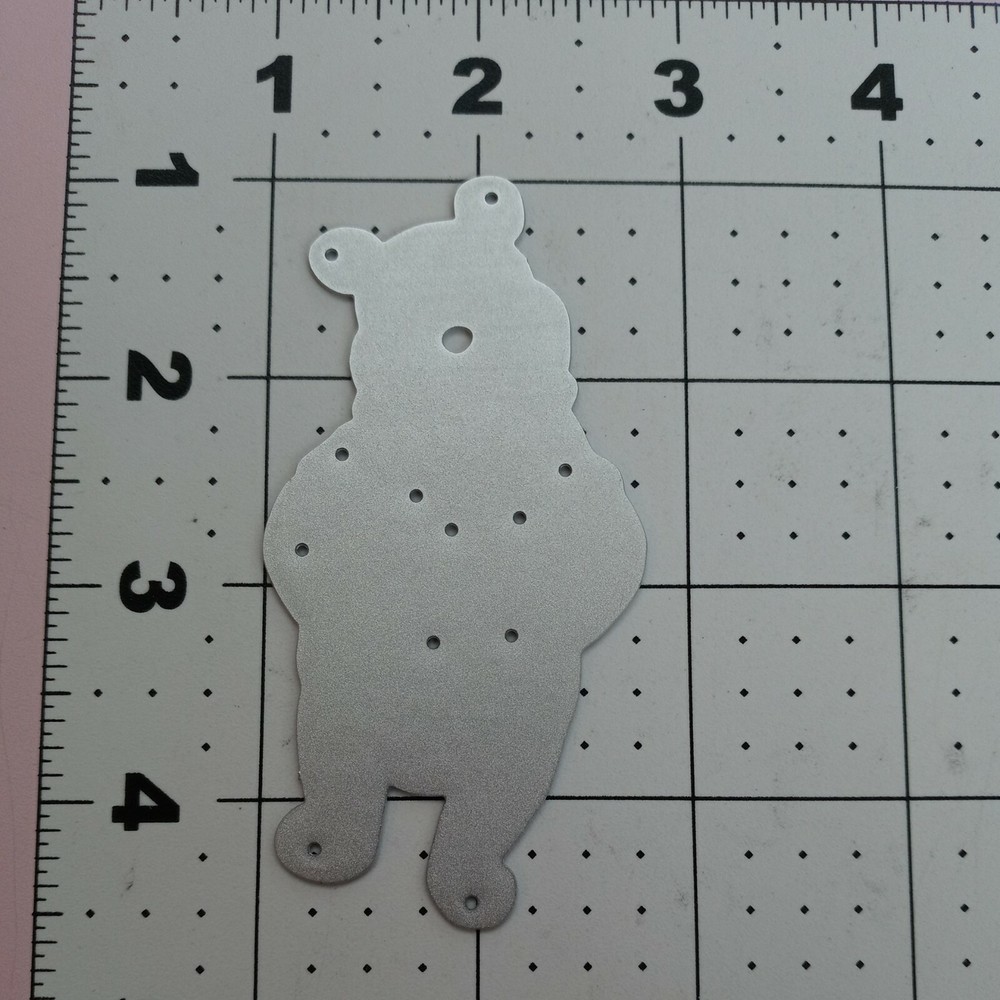 Universal Thin Metal Die Cut Tool Disney Winnie Pooh Bear Easter Egg Present
