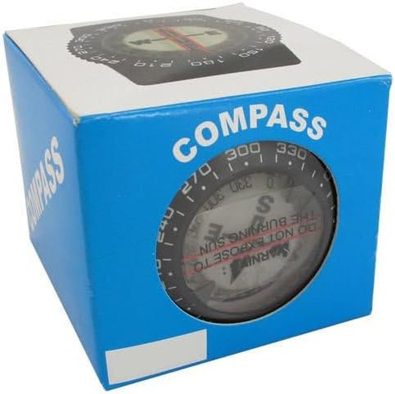Diving Wrist Compass 2.3” Display, Accurate Navigation, 80M Depth, Durable Strap