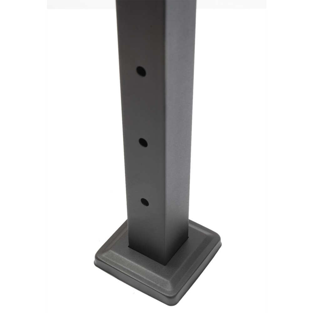 4X Cable Railing Post Railing Column 36"x2"x2" Level drilled Post Adjustable Top