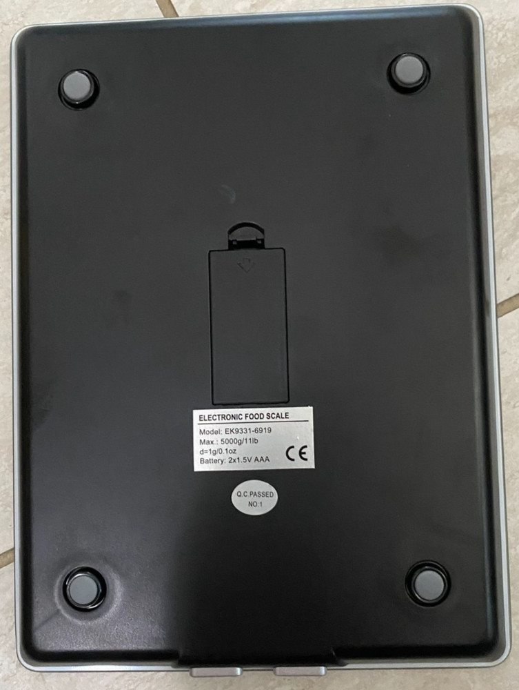 digital kitchen food scale