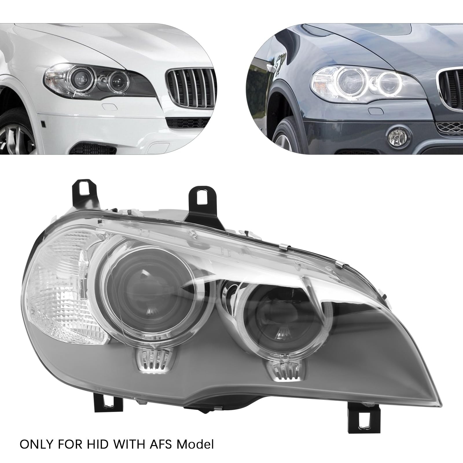 For 2011 2012 2013 BMW X5 Headlight Assembly Right Passenger Side