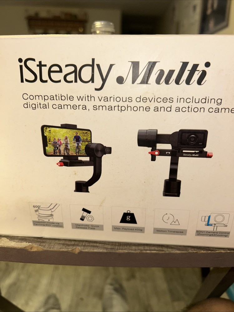 3AXIS HANDHELD STABILIZING GIMBAL FOR COMPACT DIGITAL CAMERA