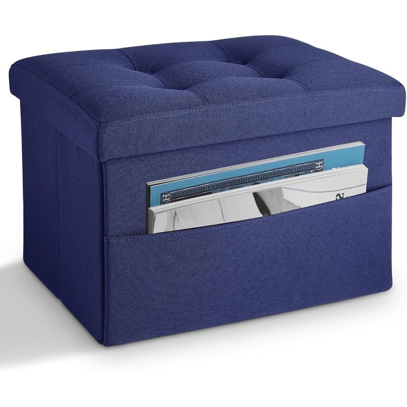 Multifunctional Storage Stool Portable Footrest Organizer Compact Spaces New