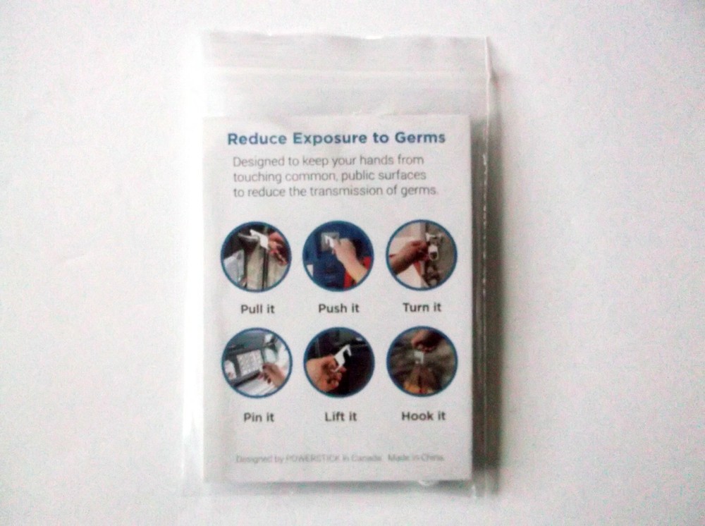 Door Opener And Buttons Touch-Free Tool Keychains No Touch Gadget