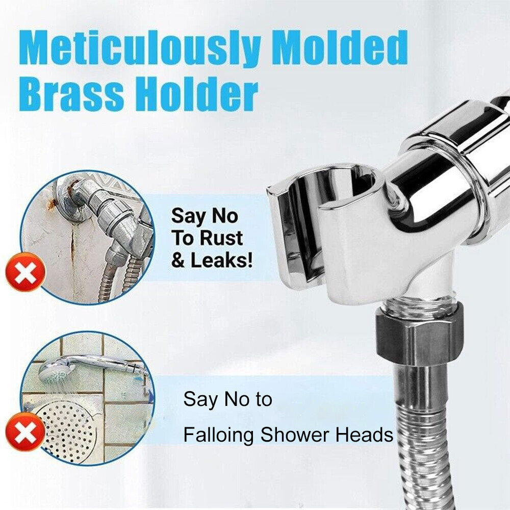 High Pressure Shower Head 5 Settings Handheld Shower Heads Spray With 5 FT Hose