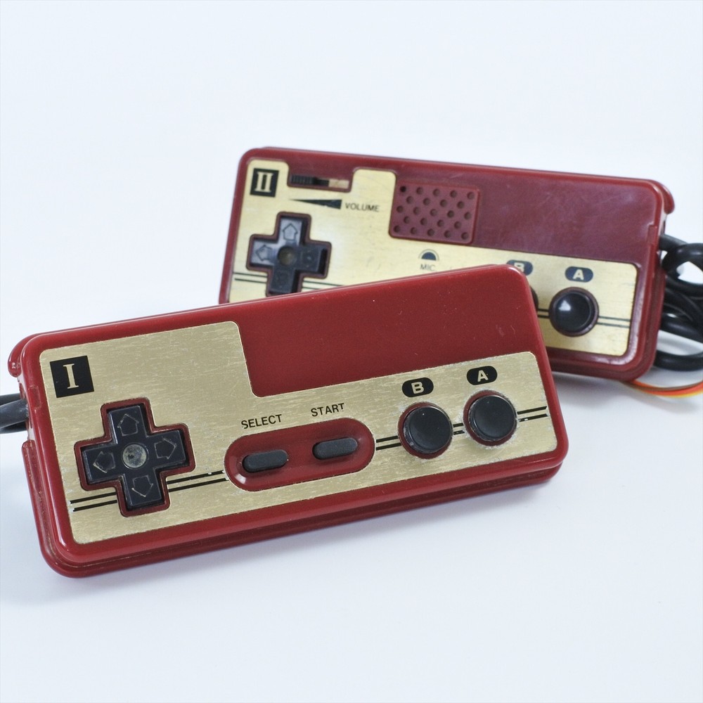 Famicom Pair of Controller Nintendo Original Control pad For Replacement 2867