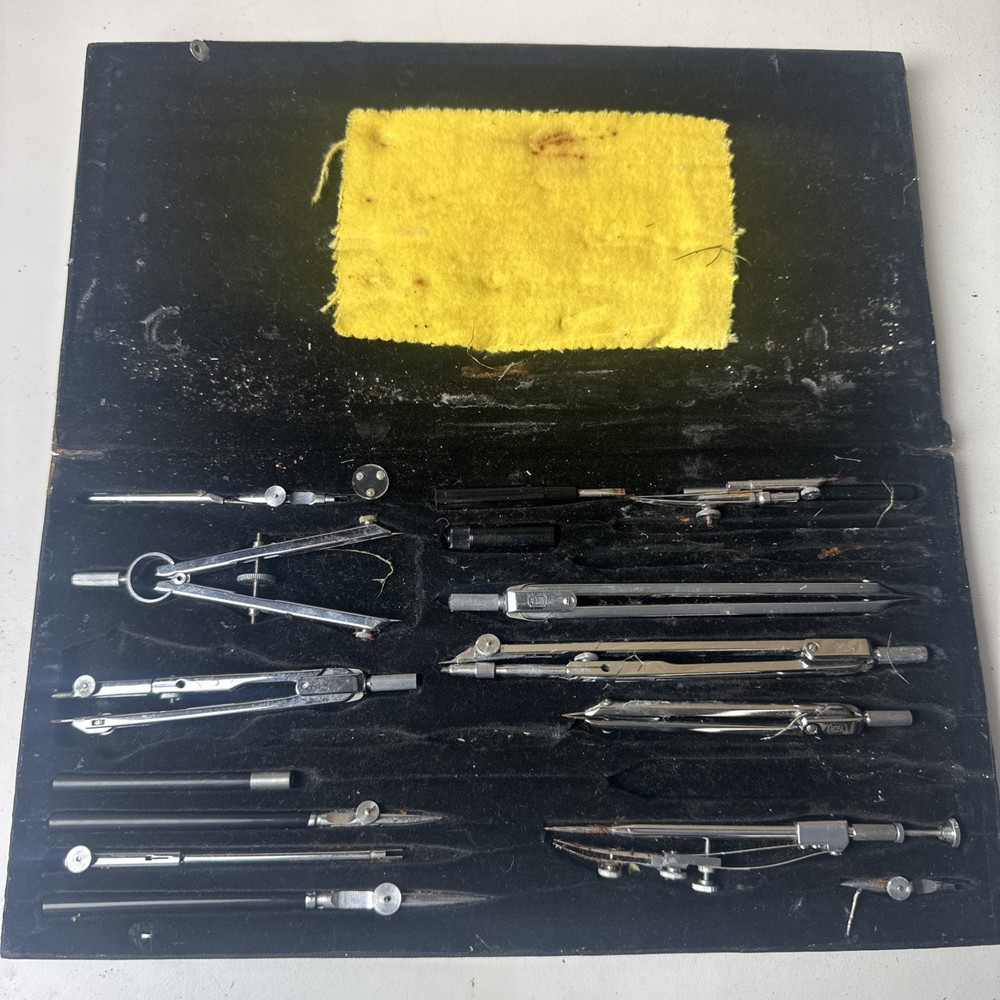 BOFA D423 Drafting Tools Machine Stationery Drawing Instruments Chrome Plated