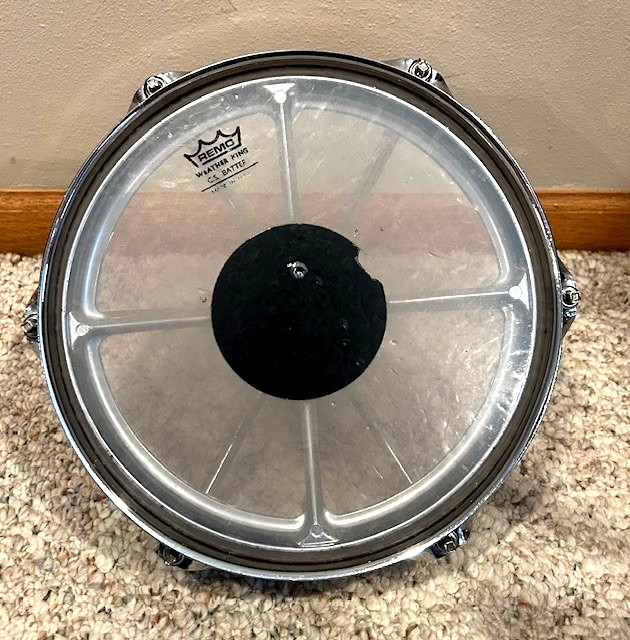 Vintage Remo 10" Roto Tom Chrome
