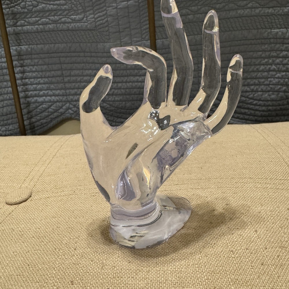 Clear Hand Form Display by Bead Landing New
