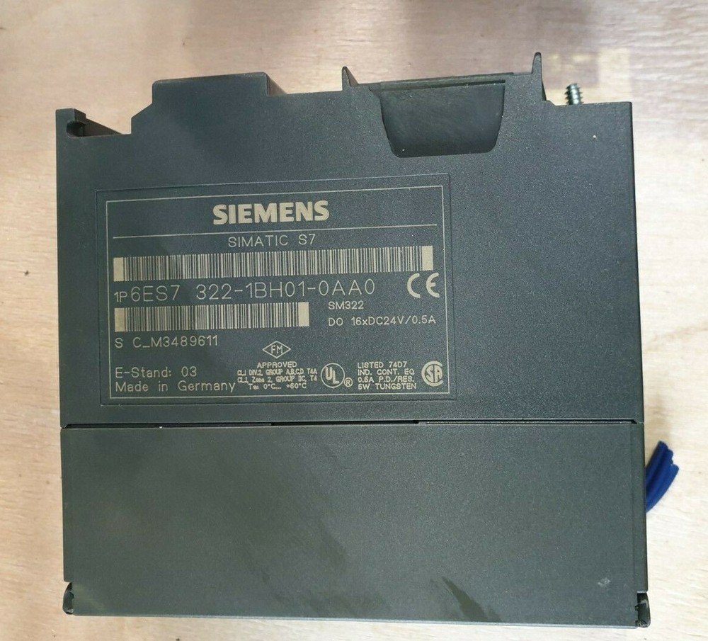 SIEMENS 6ES7322-1BH01-0AA0 MODULE (R3S5.2)
