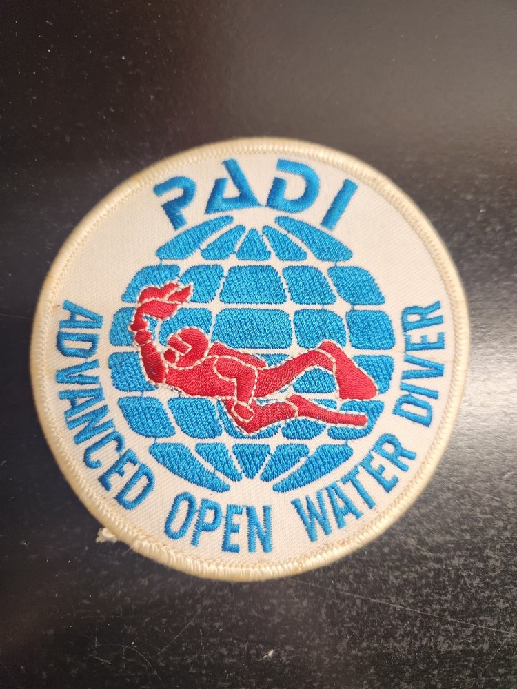 PADI Advanced Open Water Diver Patch Scuba Diving Global Emblem