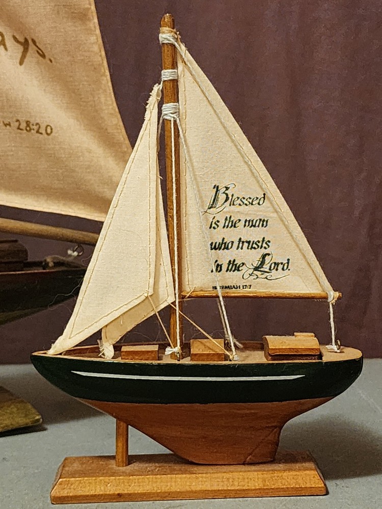 Handcrafted Home Decor Sailboats