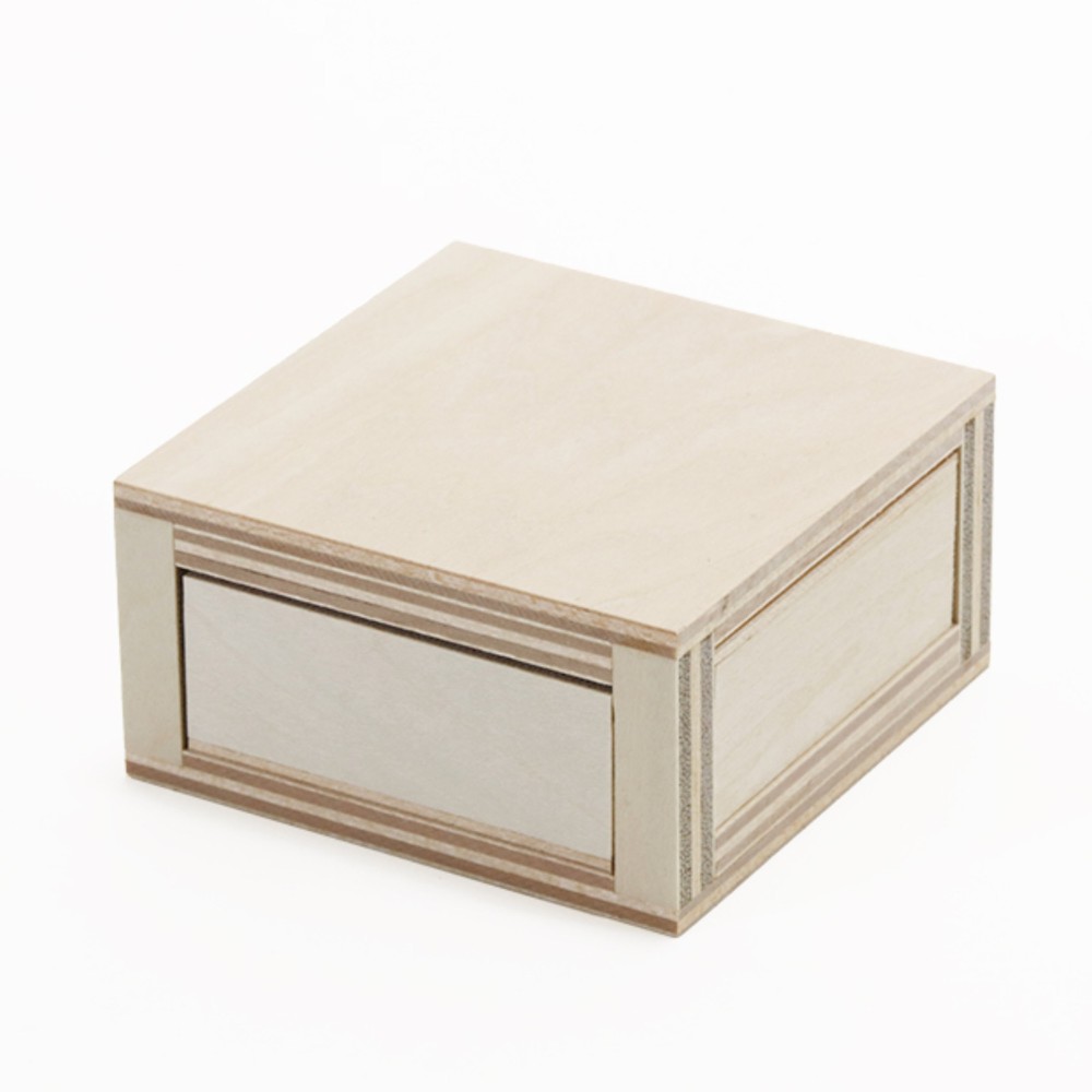 Work Kit: 4 Direction Drawers - Level 5 - Karakuri Creation Group - Puzzle - DIY