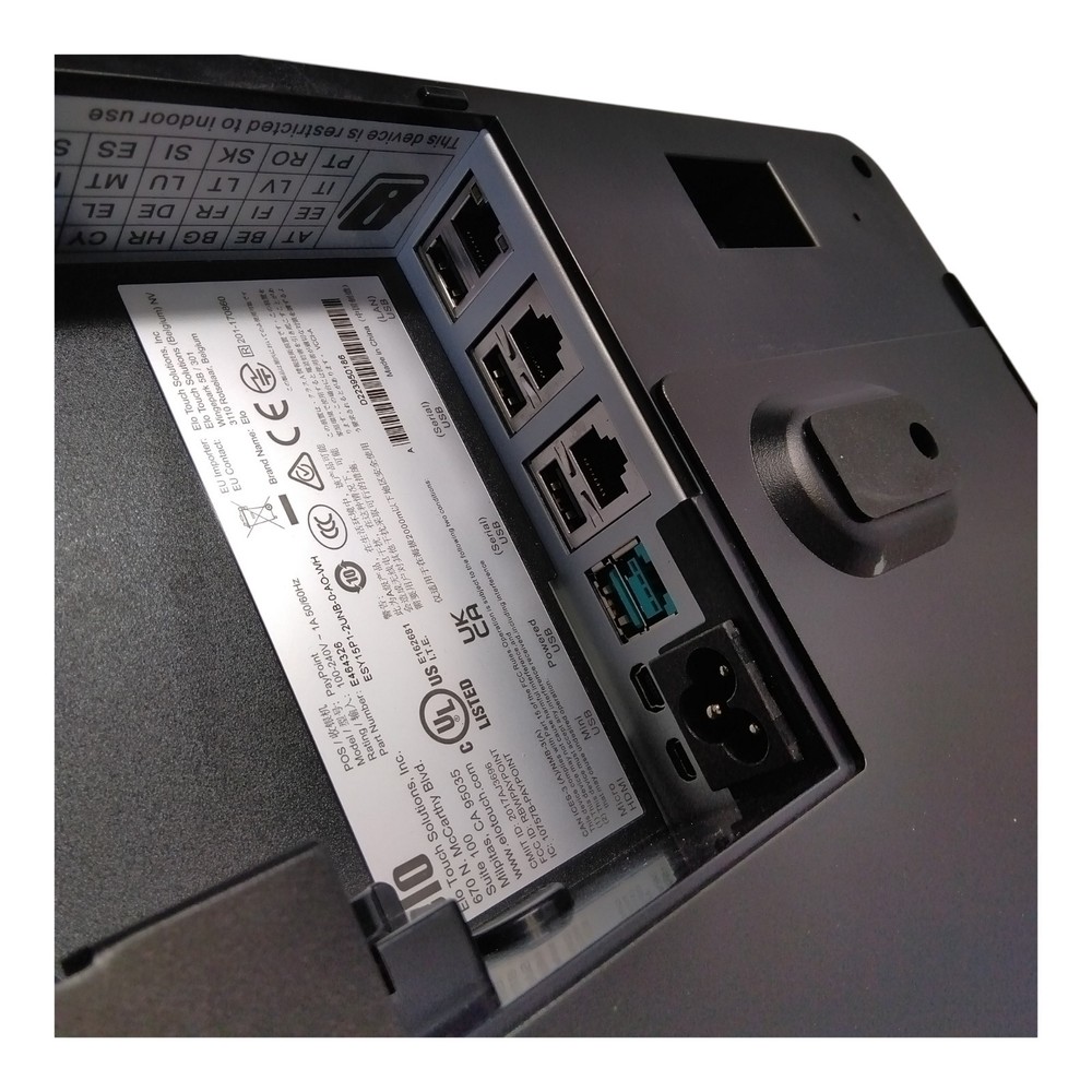 Elo PayPoint Plus 15.6" Touchscreen POS System Retail Checkout White