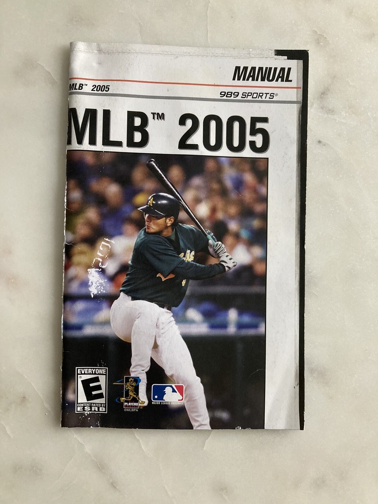 MLB 2005   |  PS2  |  Manual