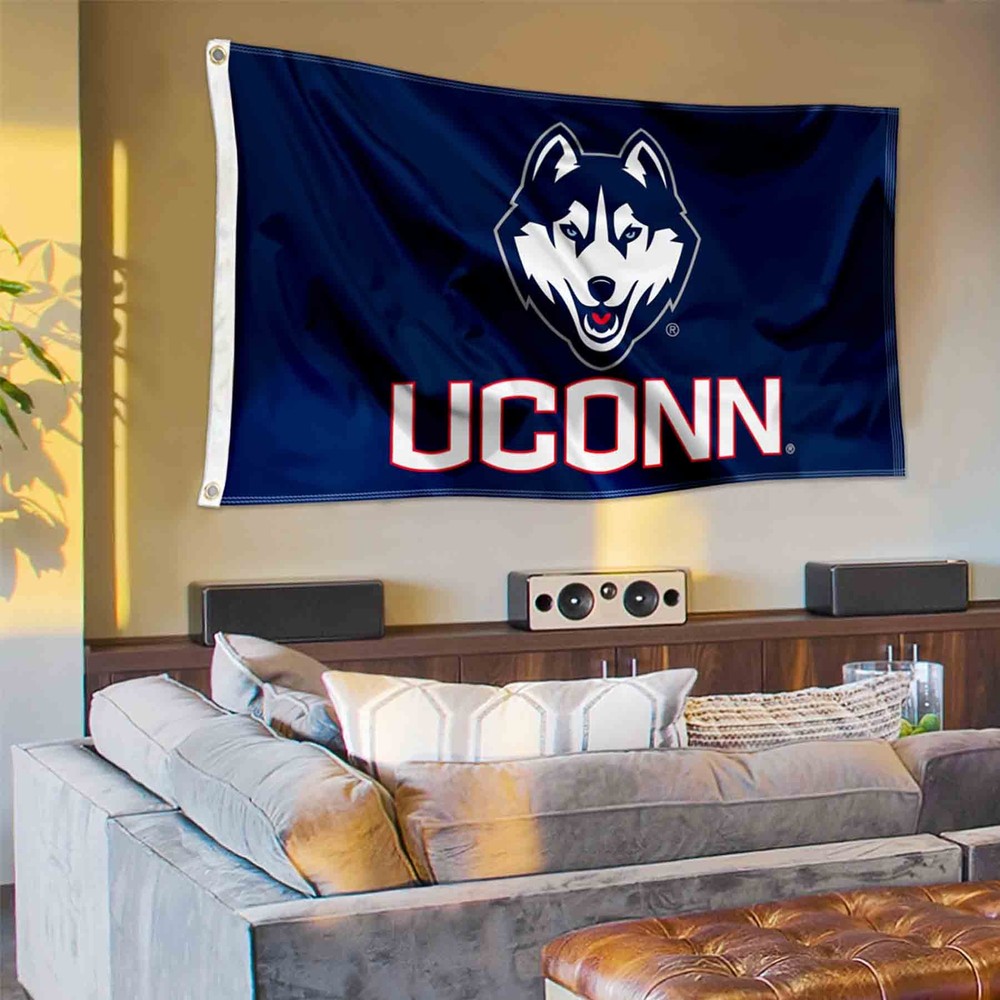 Connecticut Huskies Flag Large 3x5